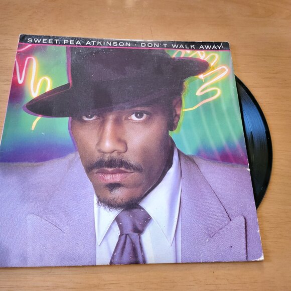 SWEET PEA ATKINSON Don't Walk Away LP Vinyl 1982 Island Records 90007-1 Funk LP2 - Picture 7 of 7